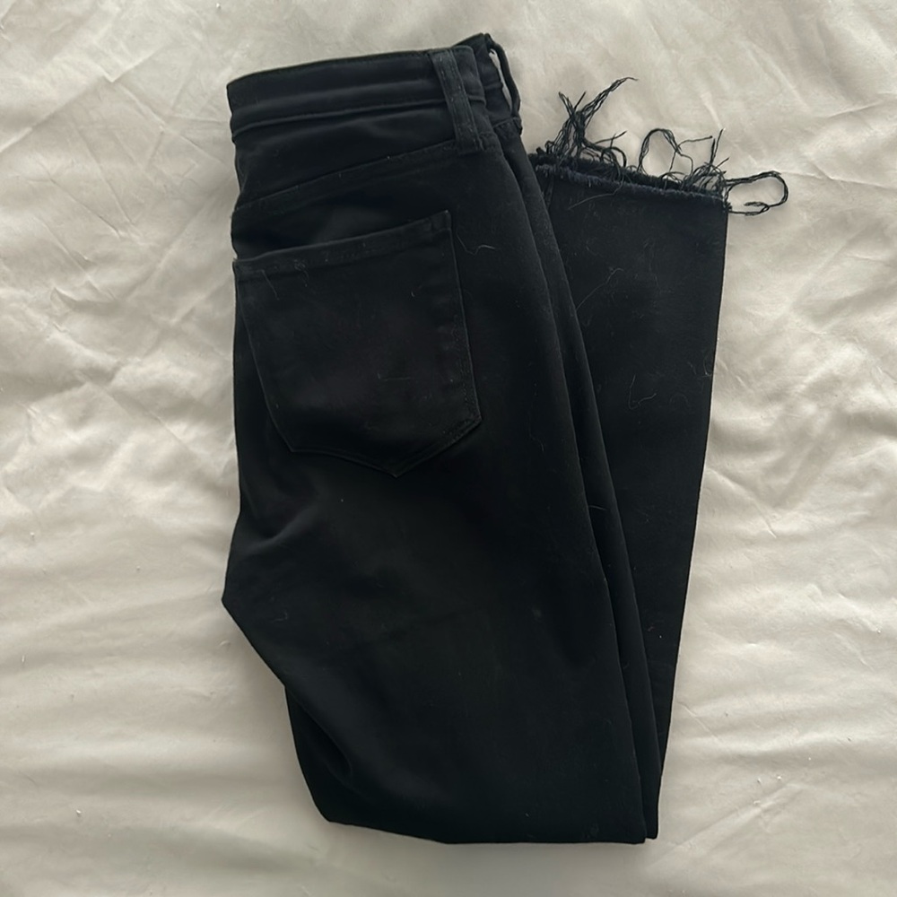 Banana Republic black high-rise skinny jeans